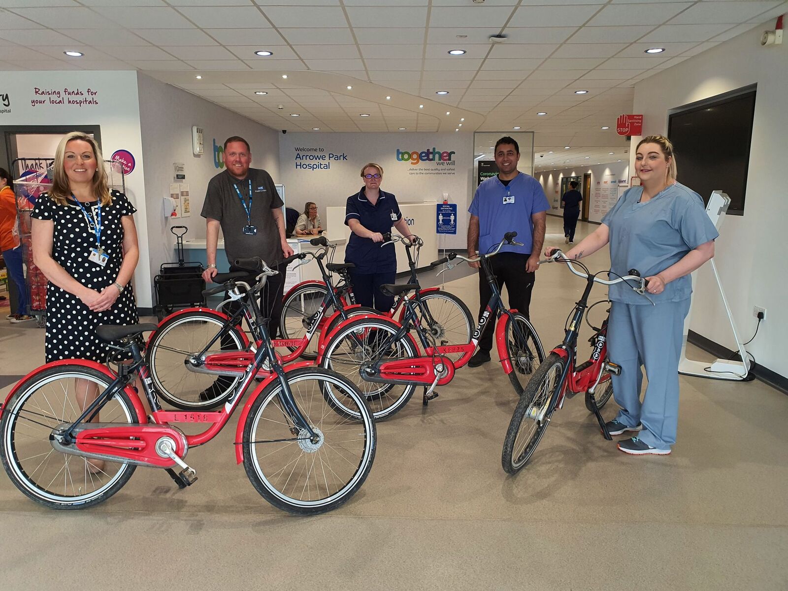free bikes for nhs