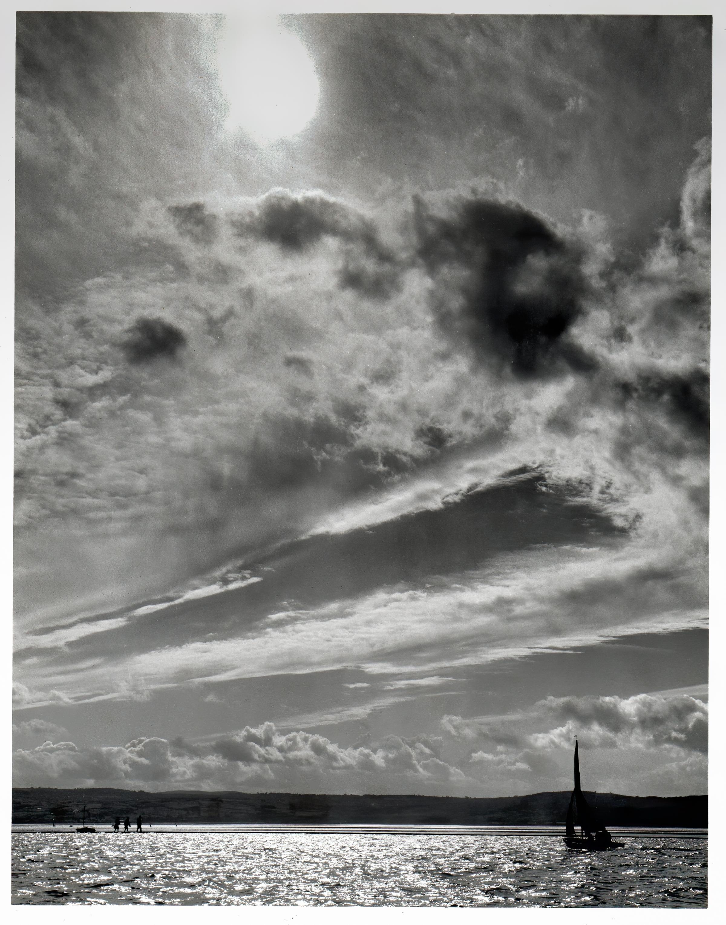 Sailing on West Kirby Marine Lake. One of Rons early entries into a competition in Birkenhead Photographic Association, circa 1975