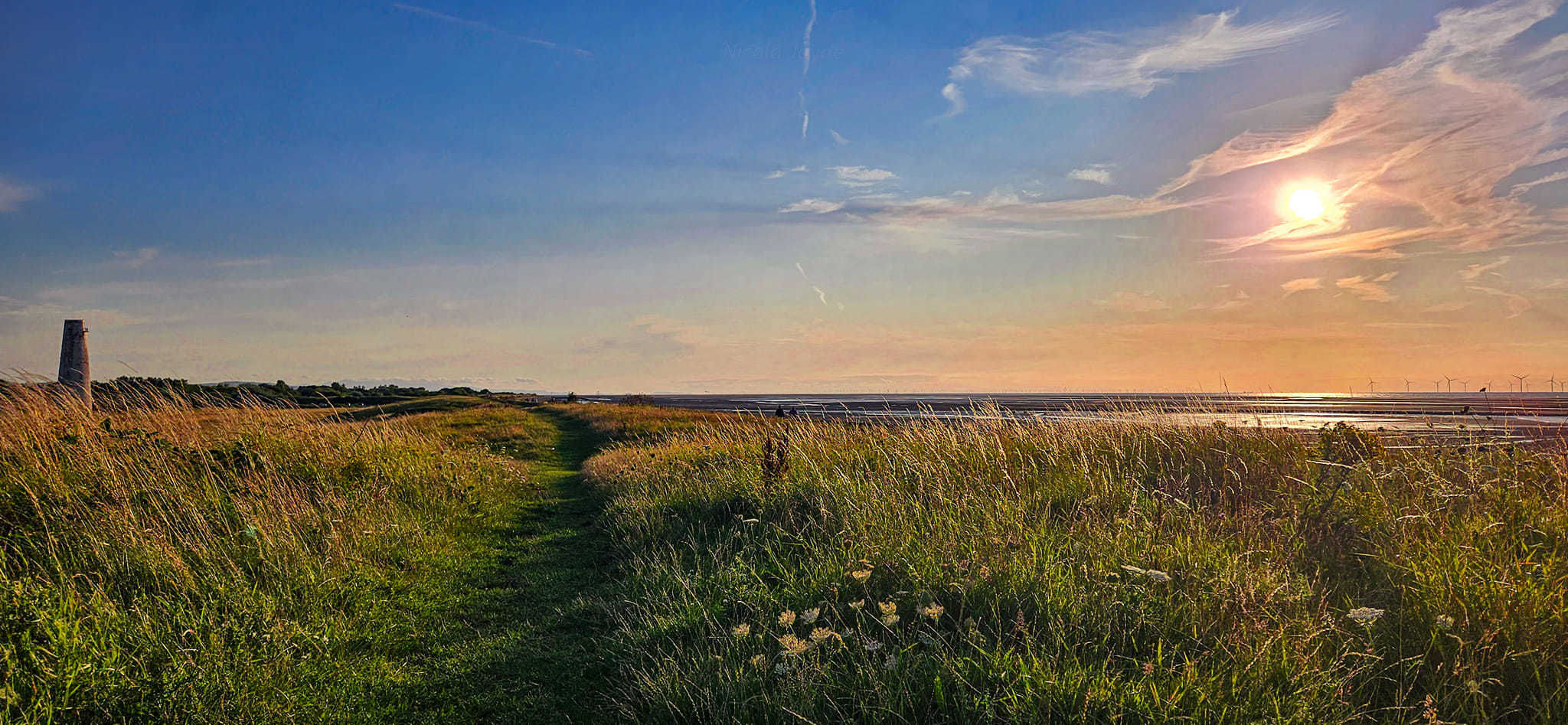 Peace and tranquility at Leasowe beach by Nicola Jayne