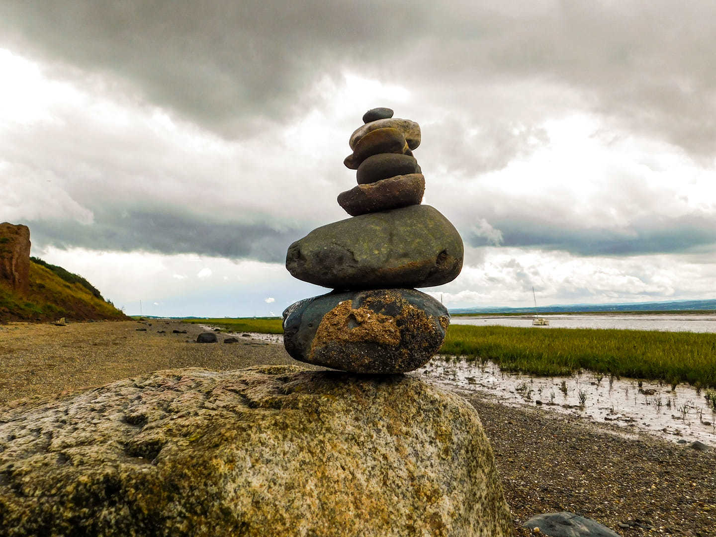 Thurstaton beach by Nicola Jayne