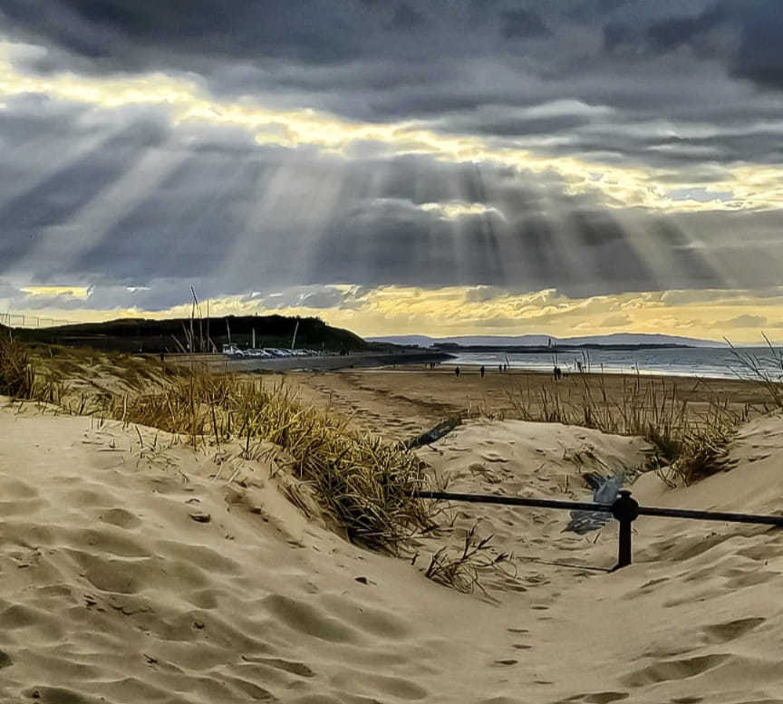 Wallasey beach by Kimberley Phillips