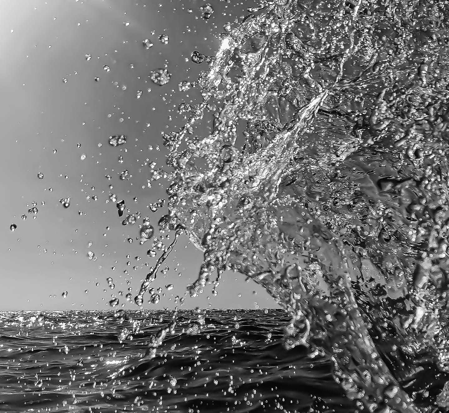 Sea splash by Intuition Photography