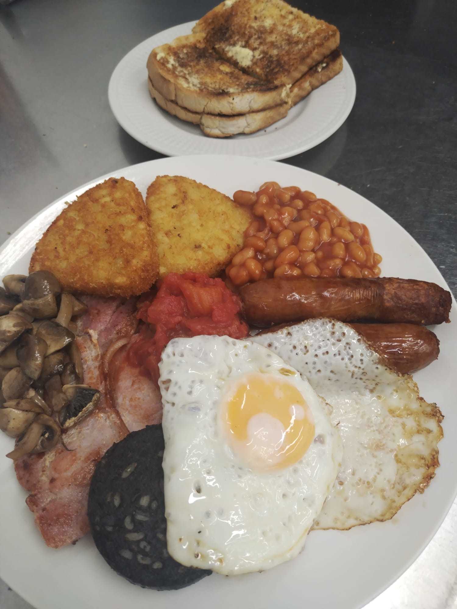 The full English breakfast