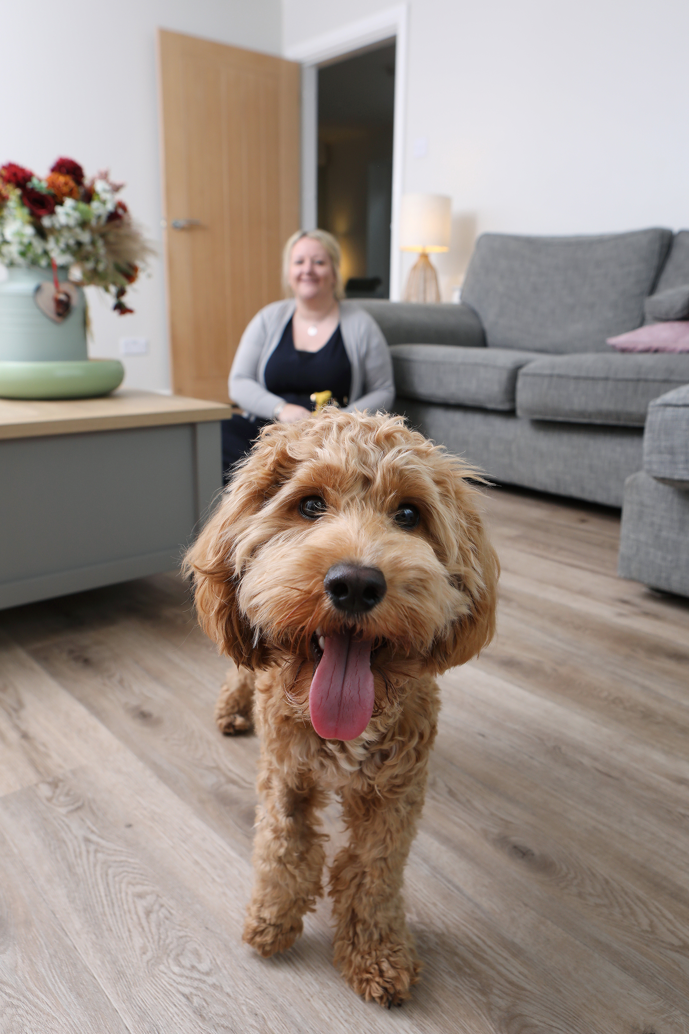 Arthur, a six month old Cockapoo, had been paralysed for two days after all of his limbs suddenly became weak, meaning he collapsed and could not walk.