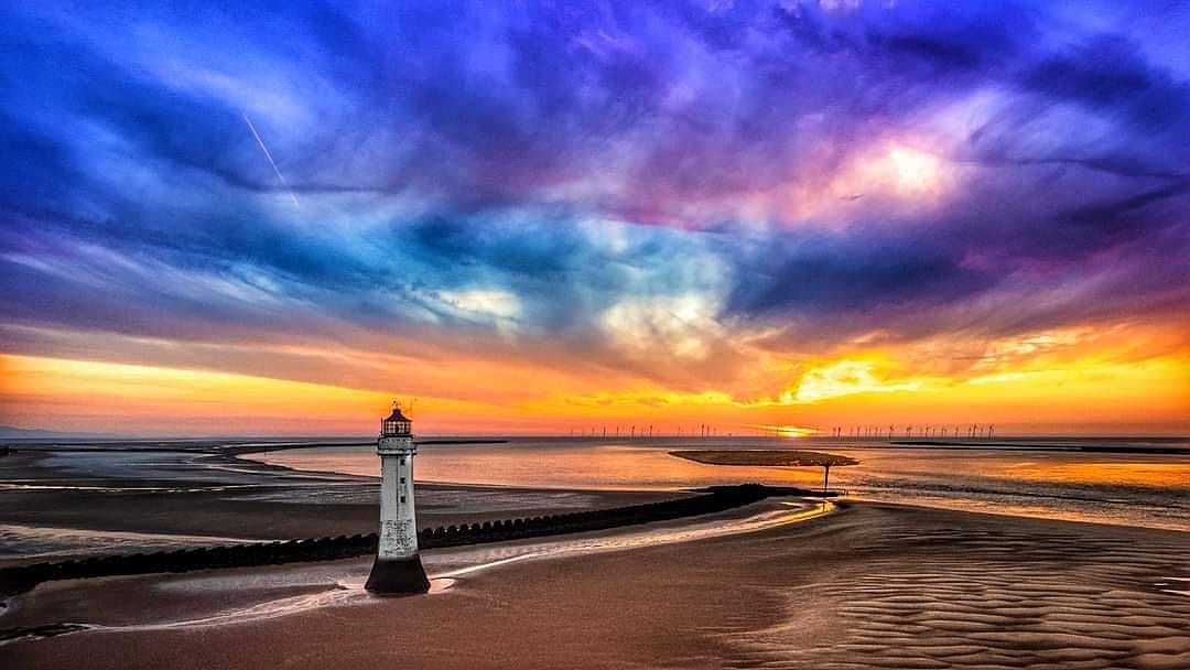 New Brighton lighthouse by Paul Anderson