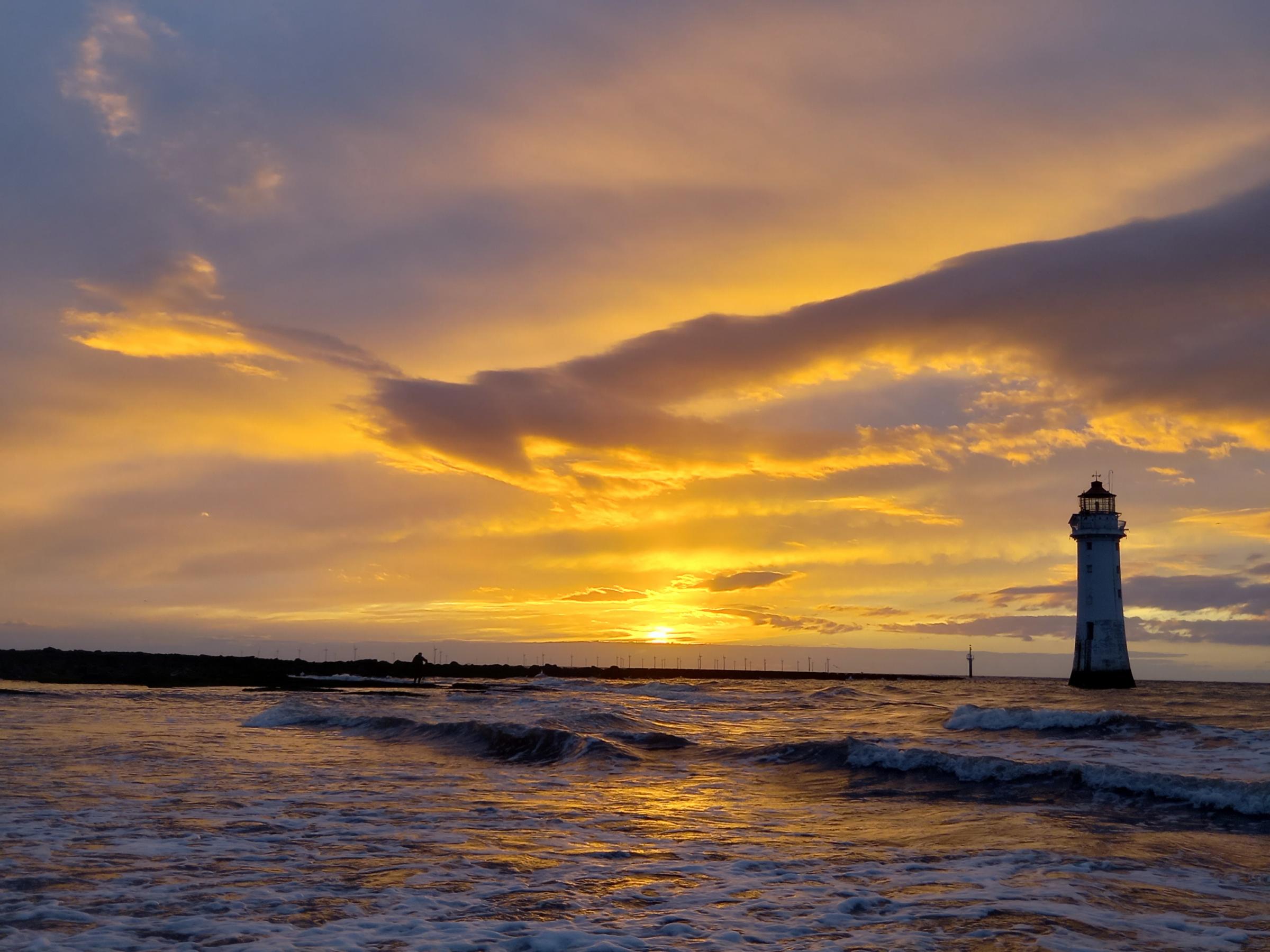 New Brighton lighthouse