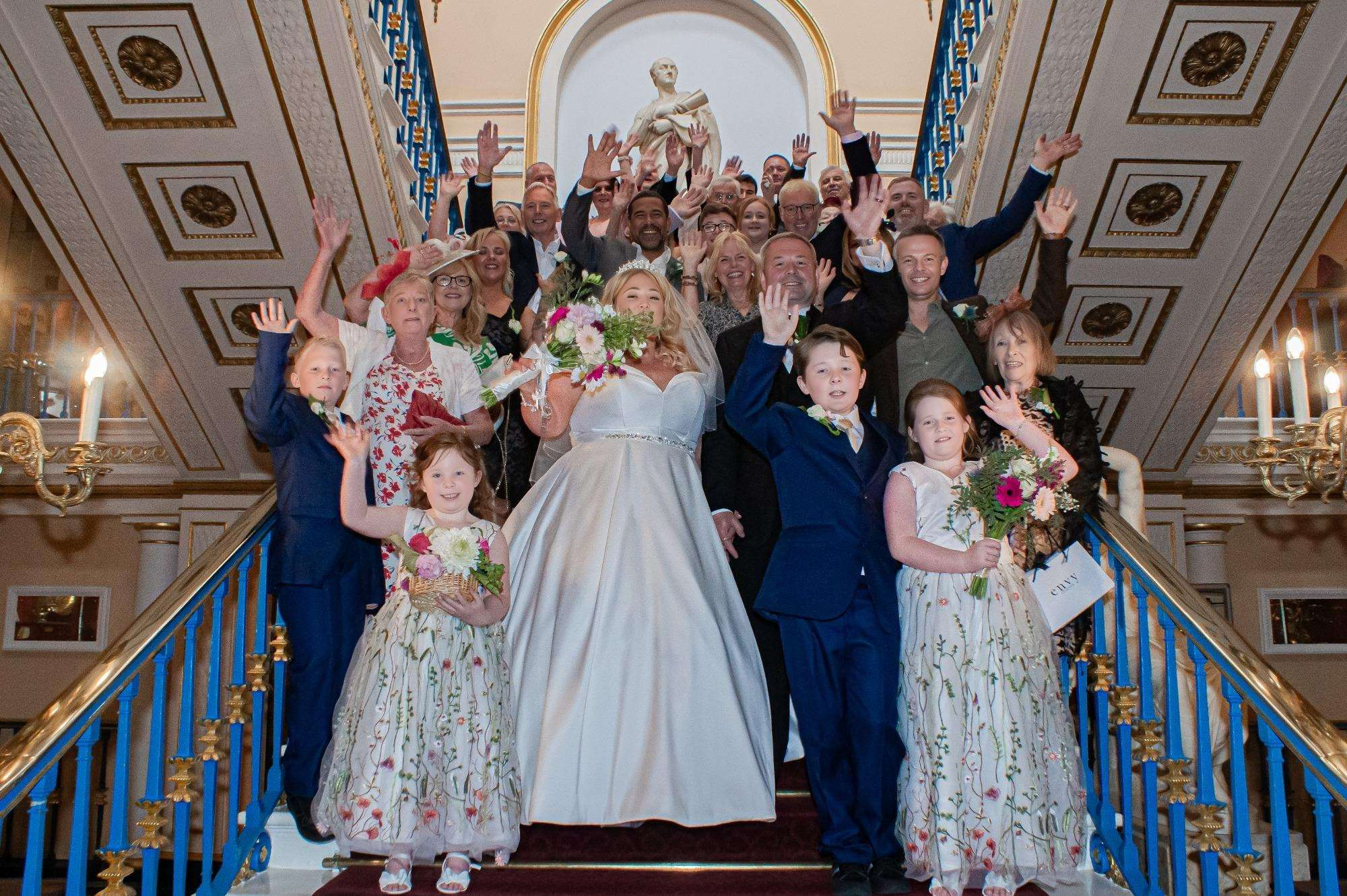 Liverpool Town Hall was the perfect place for Emma and Christian to get married