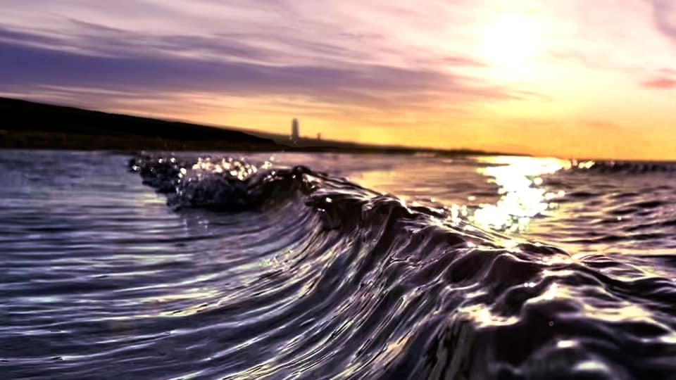 Sunset Tide, Leasowe Bay by Heather Gars