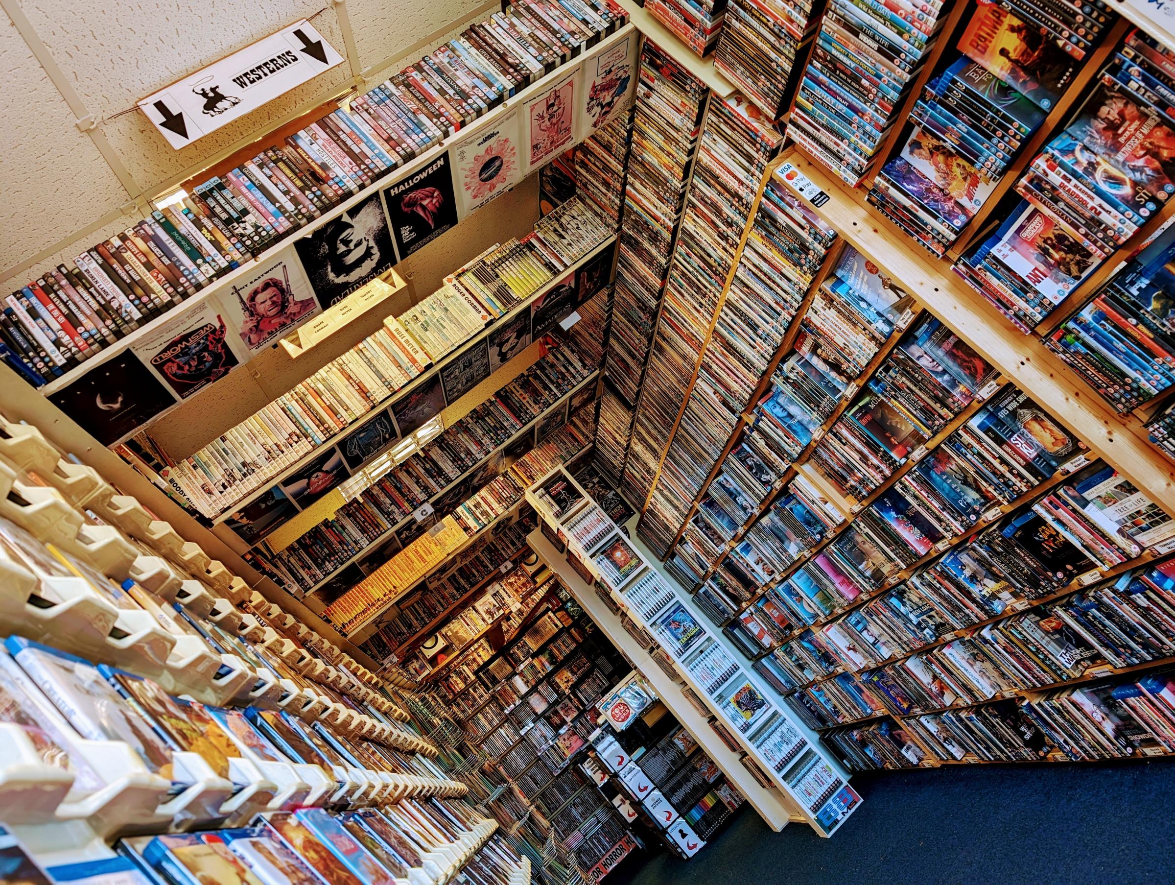 Snips Movies is one of only two remaining video rental stores in the UK