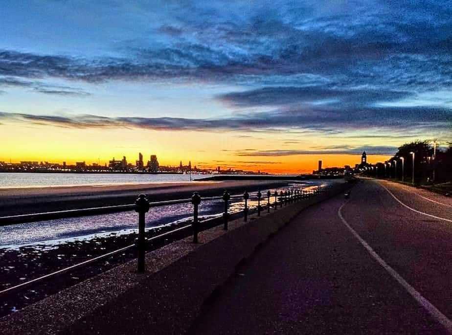 Twilight coloursl Egremont parade by Kimberley Phillips