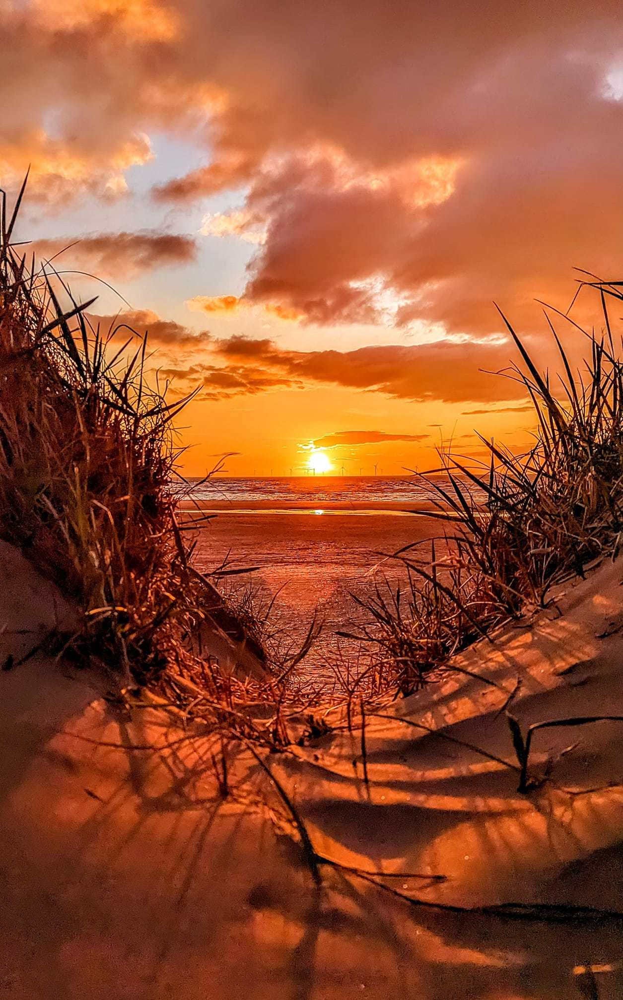 Wallasey beach by Kimberley Phillips