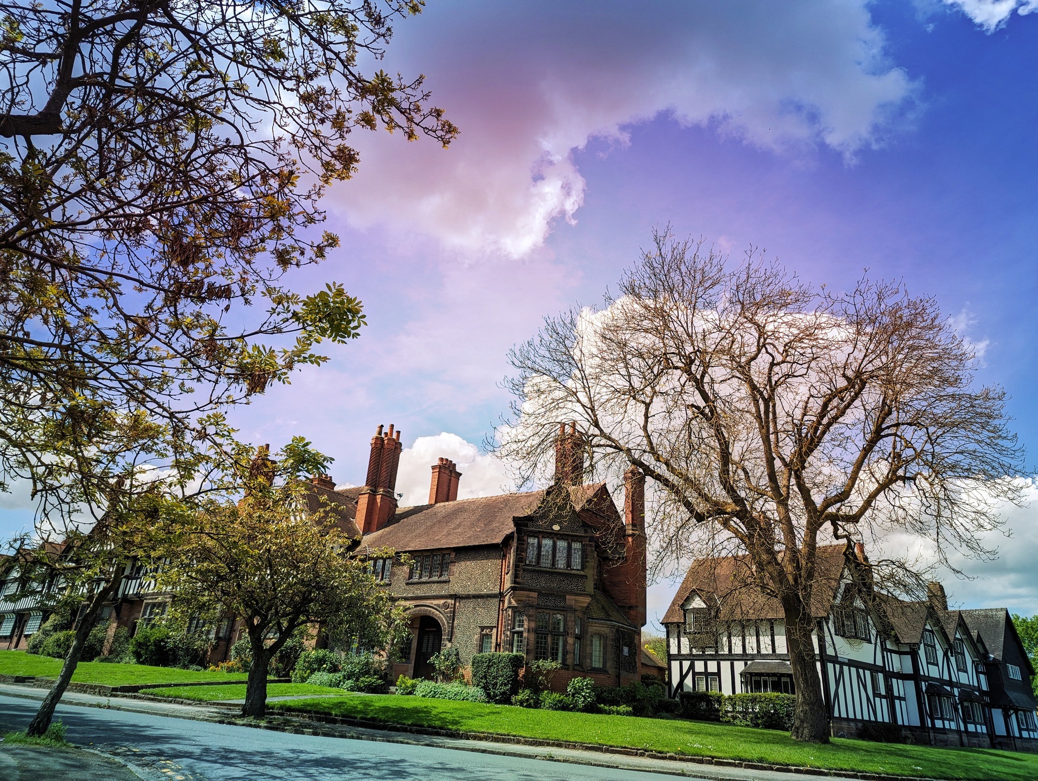 A sunny day in Port Sunlight by Nick Kenrick