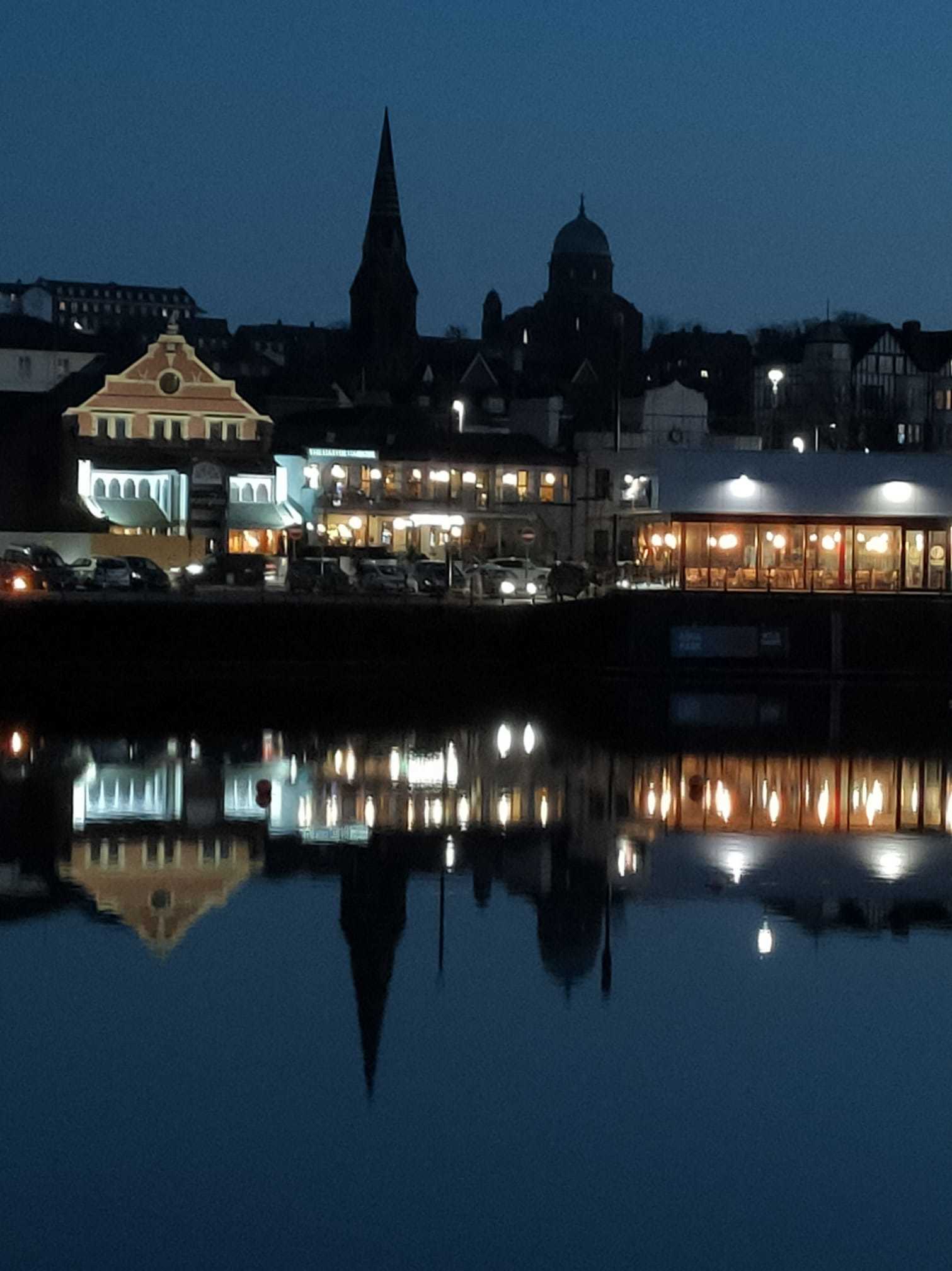 Across the water by Peter Kenny