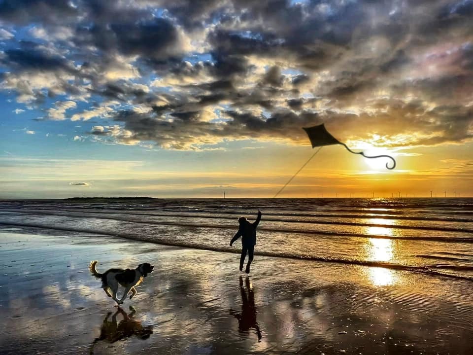 Leasowe Bay by Heather Gars