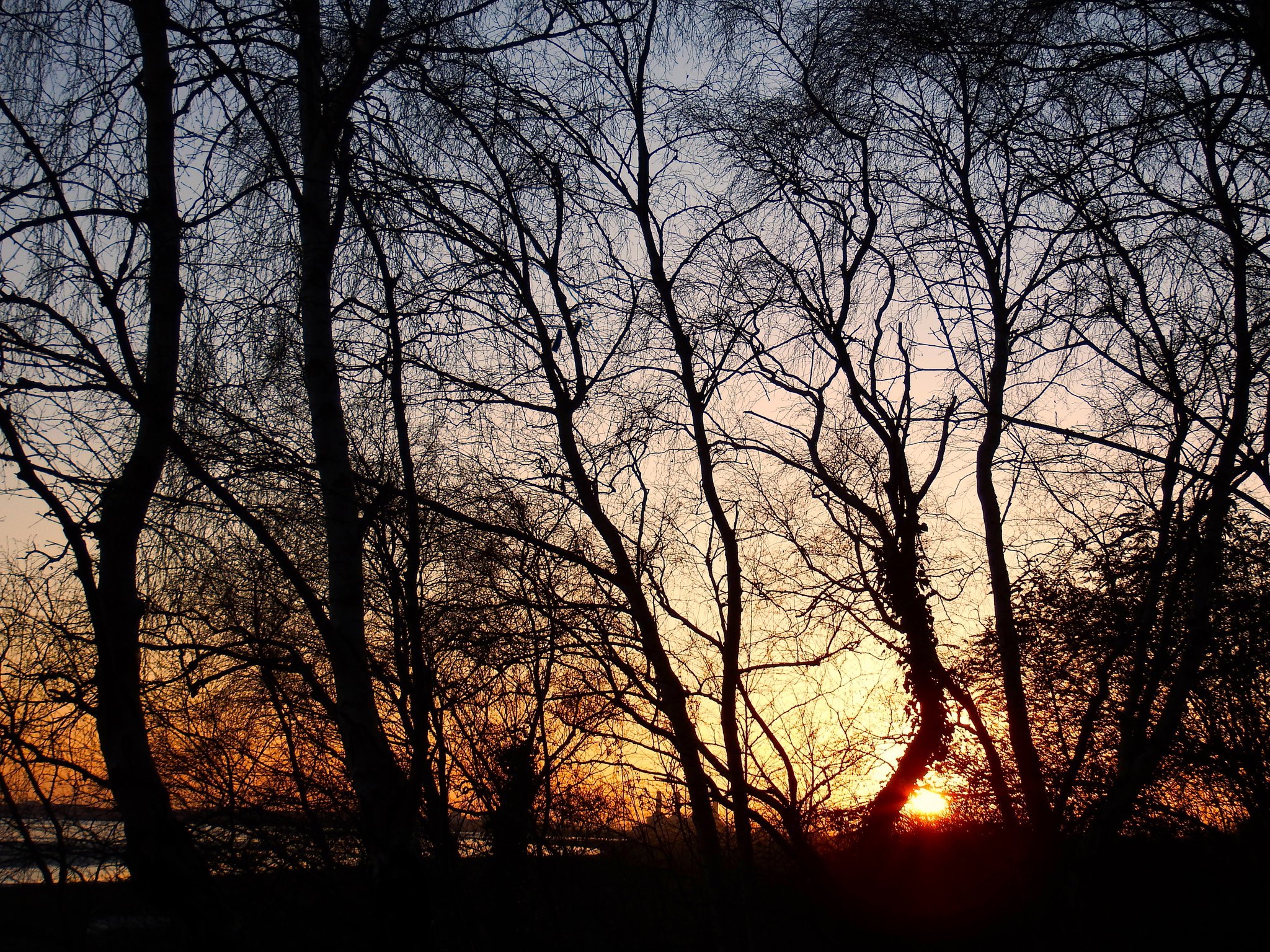 Sunrise over Wirral by Bryony Pierce