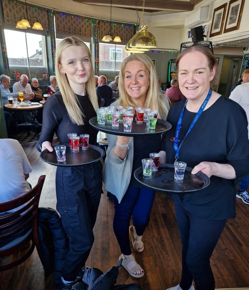 Popular pub at heart of community is named Best in Wirral! (from left) Caitlin Lowe, Michelle Lowe and Karen Lowe