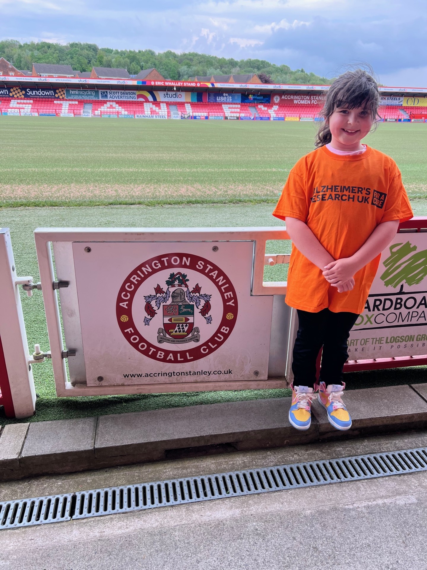 Heidi Barkers latest fundraising challenge, Heidi Power, sees her travelling between the 12 founding members of the first football league of 1888.