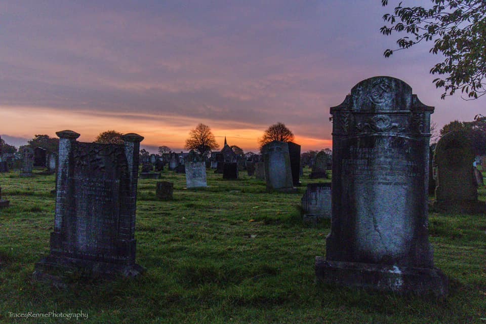 Rake Lane cemetery by Tracey Rennie