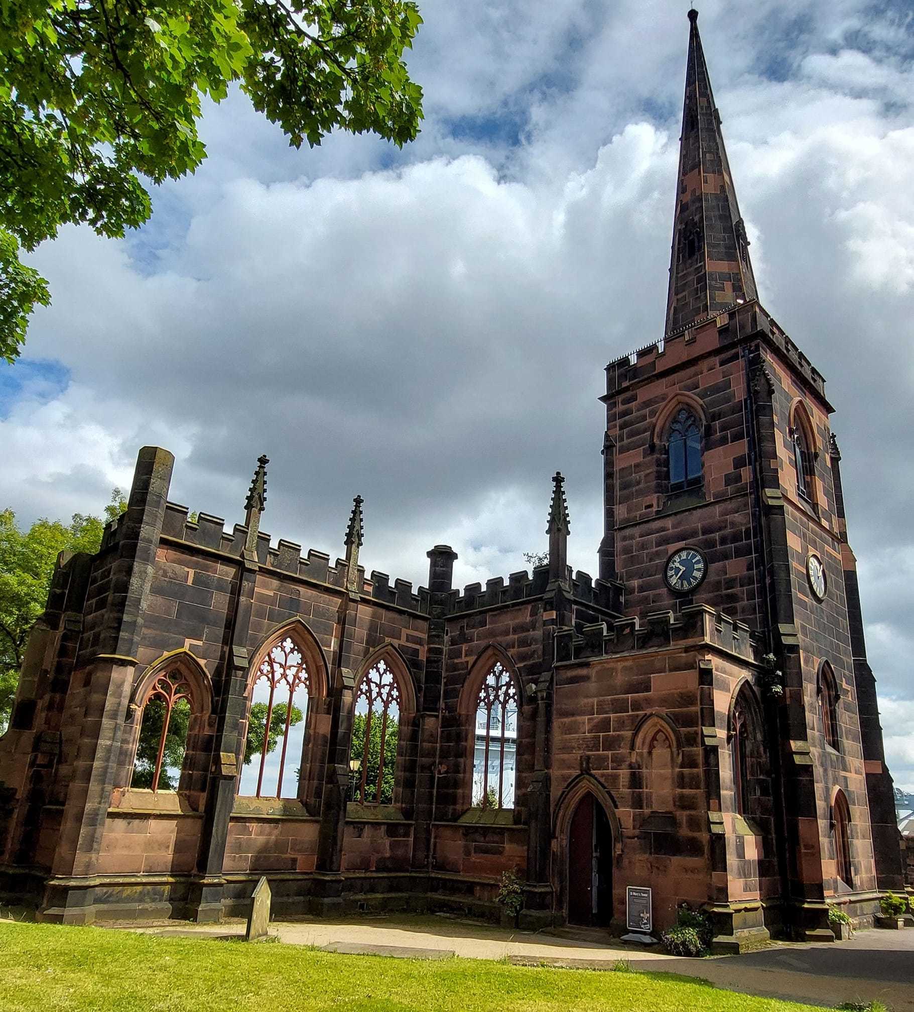 Birkenhead Priory by Julie Longshaw