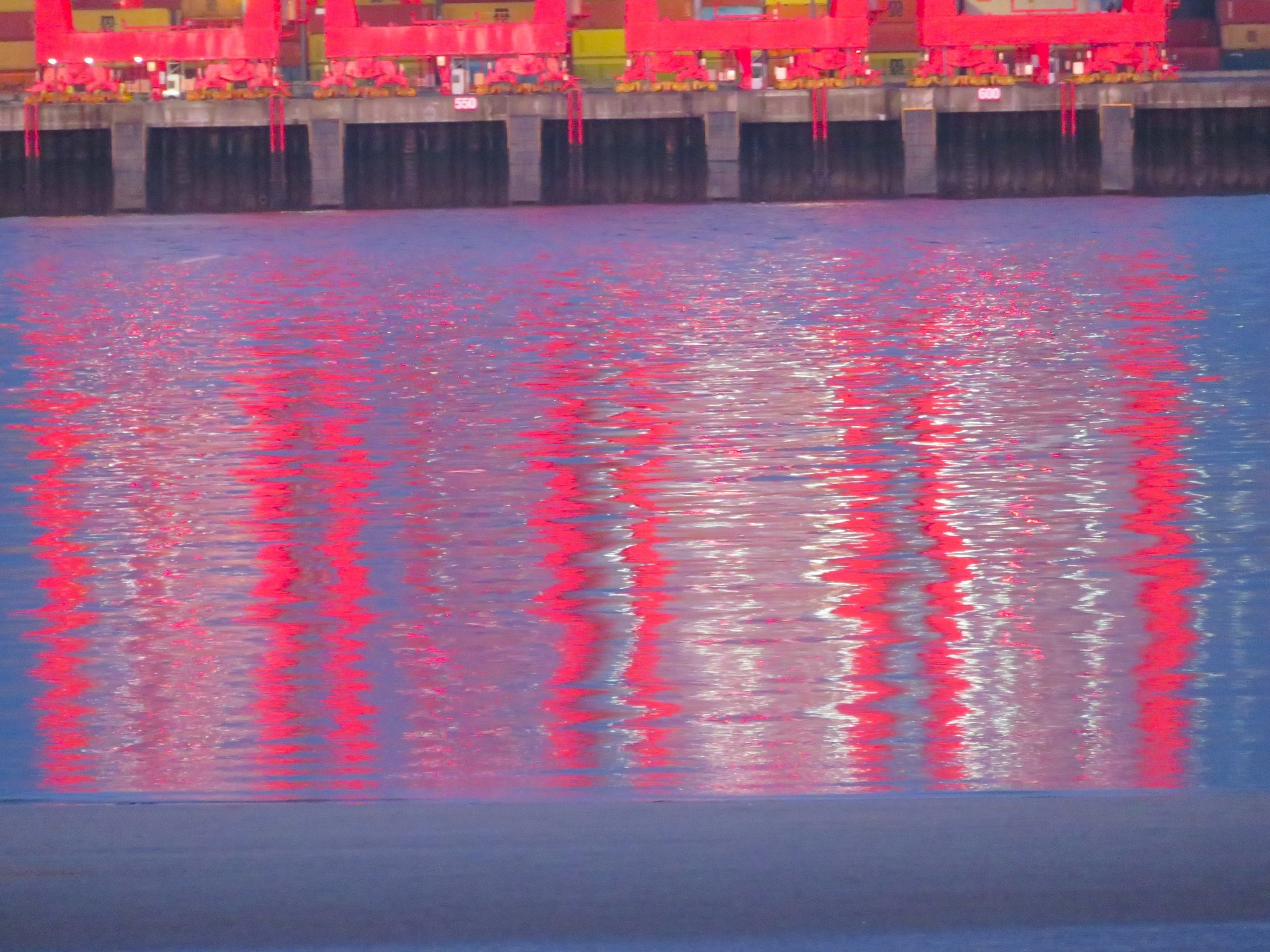 Reflections on the Mersey by Jan Peddie